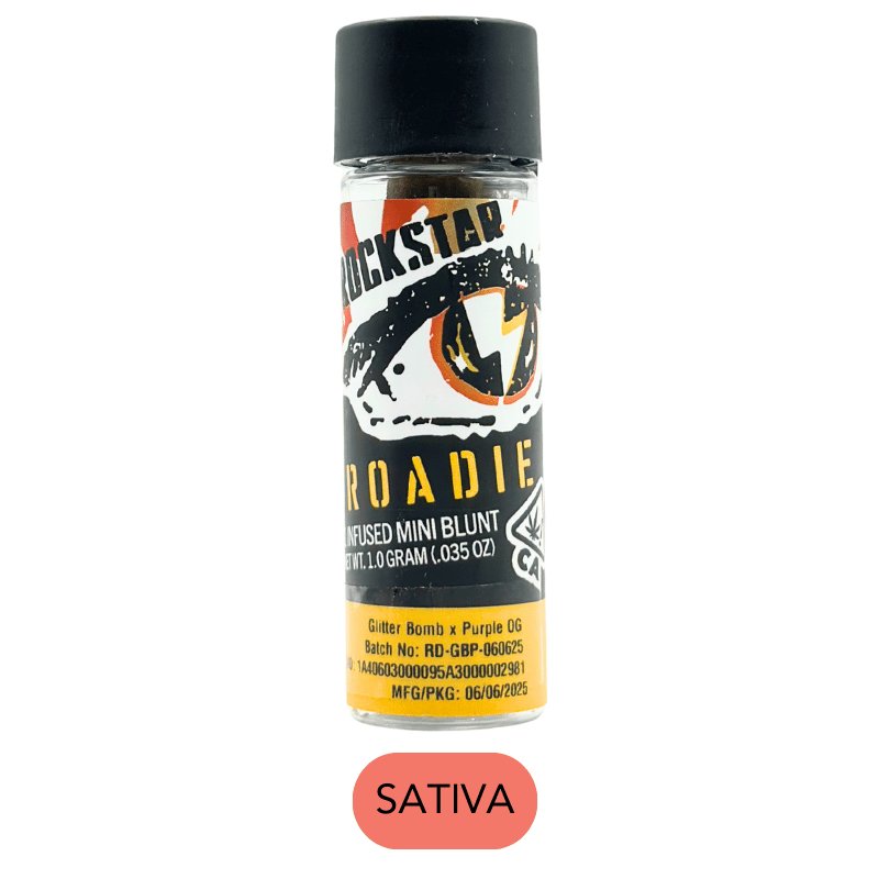 Rockstar - The Roadie - Glitter Bomb xPurple Og - Infused Blunt - 1.0g