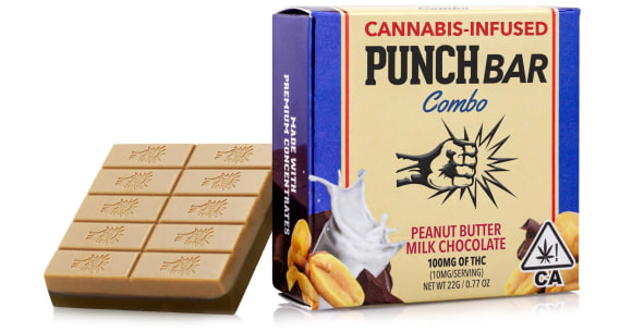 Peanut Butter Milk Chocolate Punch Bar