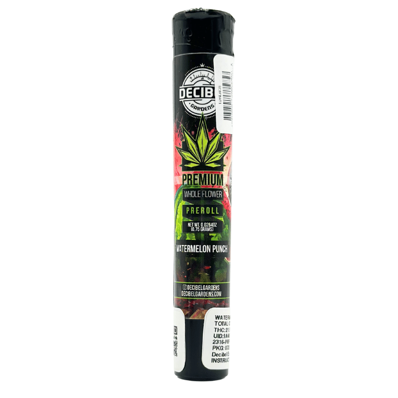 Decibel Gardens - Watermelon Punch - Preroll - 0.75g