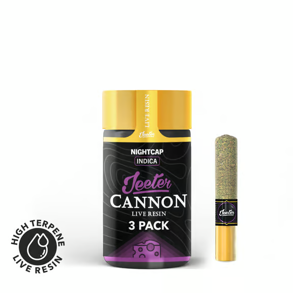 Jeeter - Nightcap Infused Cannon 3pk 1.5g