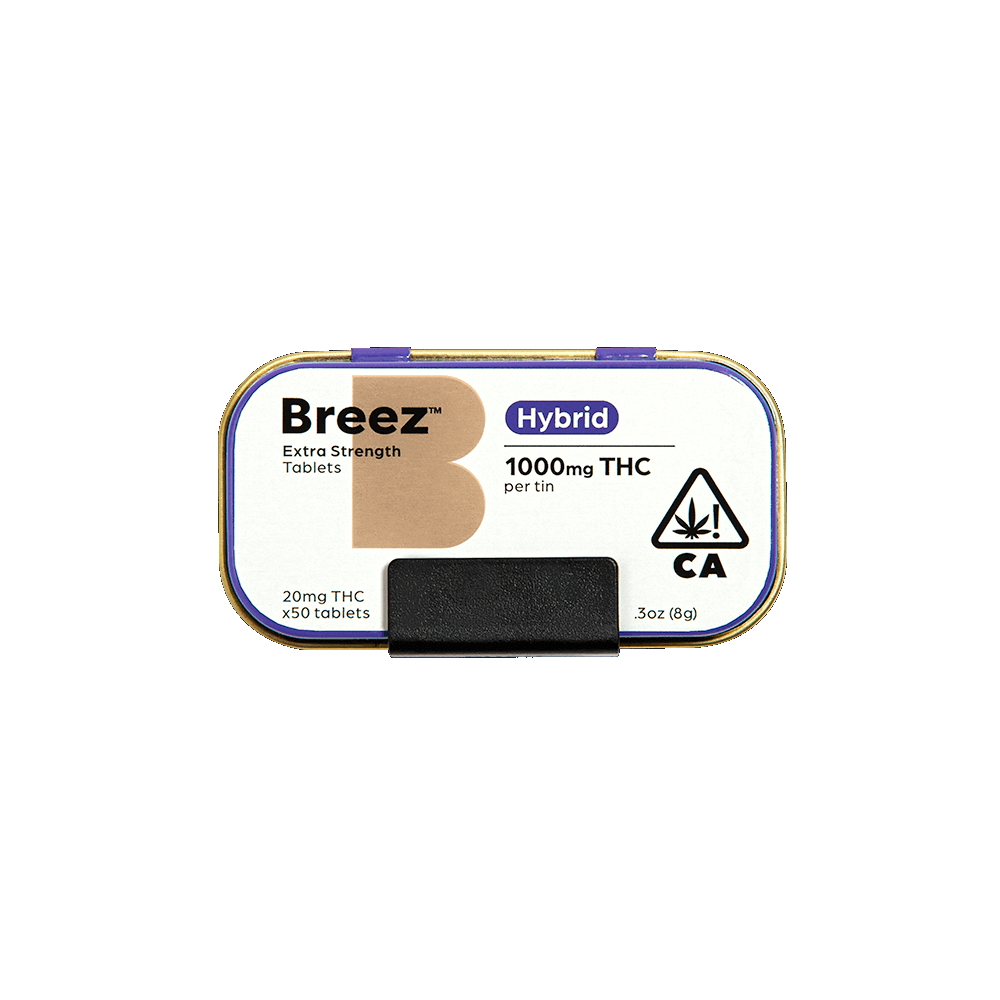 CBD RECOVERY EXTRA-STRENGTH TABLETS TIN - BREEZ