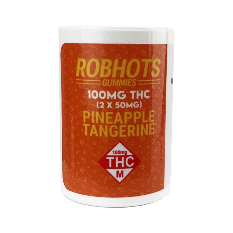 ROBHOT - PINEAPPLE TANGERINE GUMMIES 2 PACK 100MG