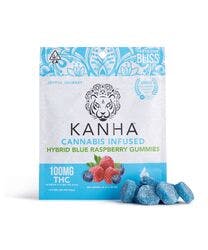 Hybrid Blue Raspberry Gummies Kanha