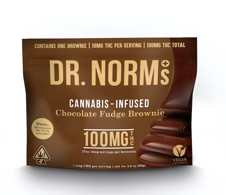 Edible: Chocolate Fudge Brownie - 100mg