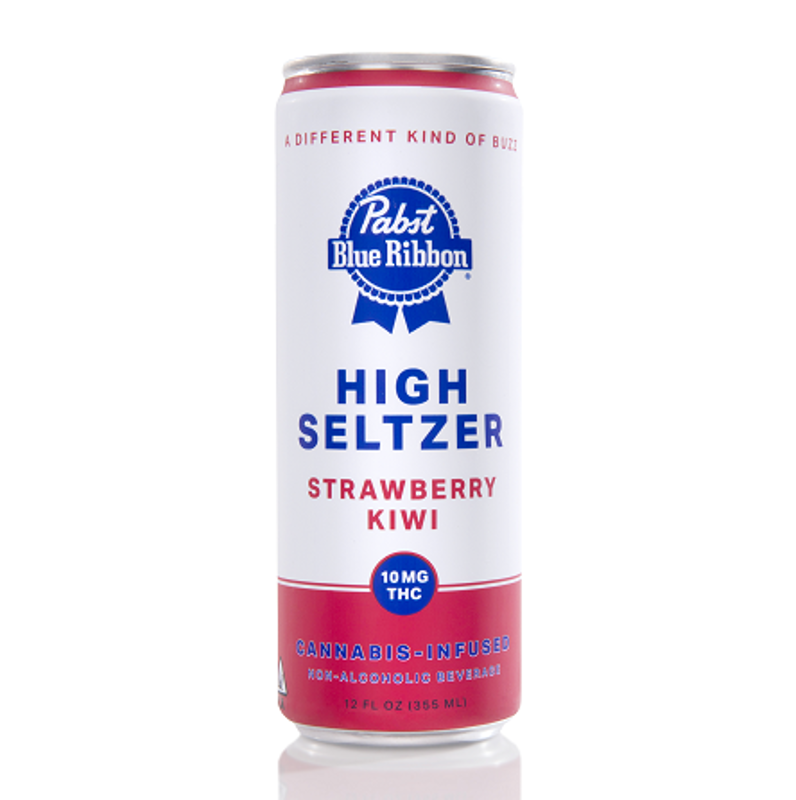 PBR Infused Seltzer High Strawberry Kiwi Single 10mg