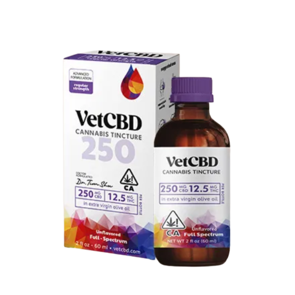250mg Regular strength 2oz Vet CBD