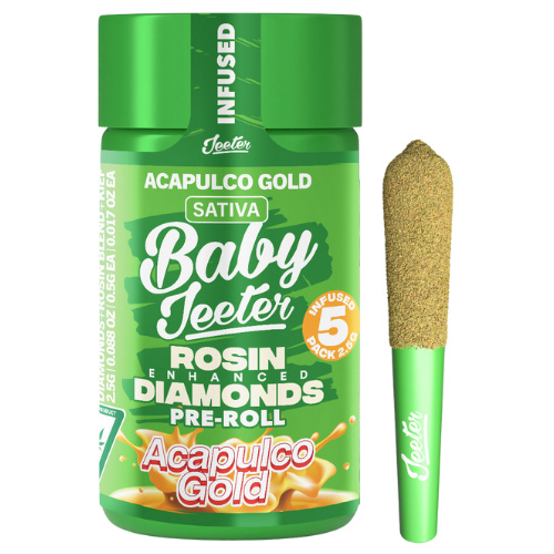 JEETER | Acapulco Gold | 2.5G 5PK Infused Prerolls
