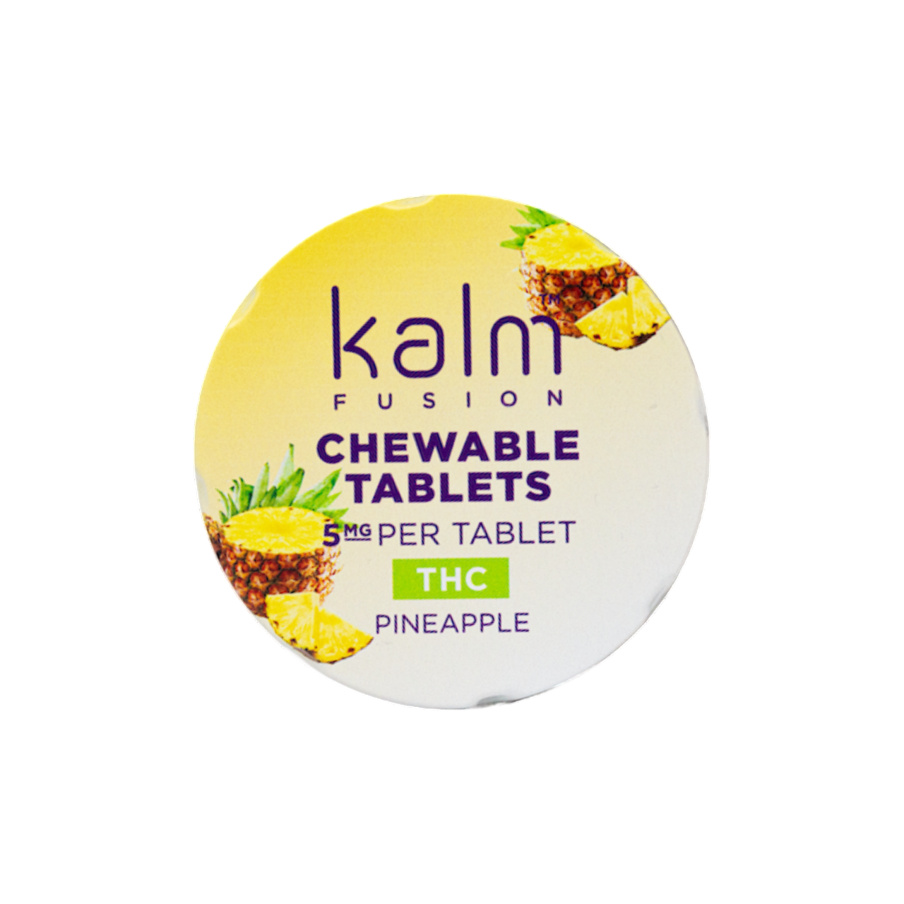 Pineapple Chewable Tablets | Kalm | 100mg (20pk)