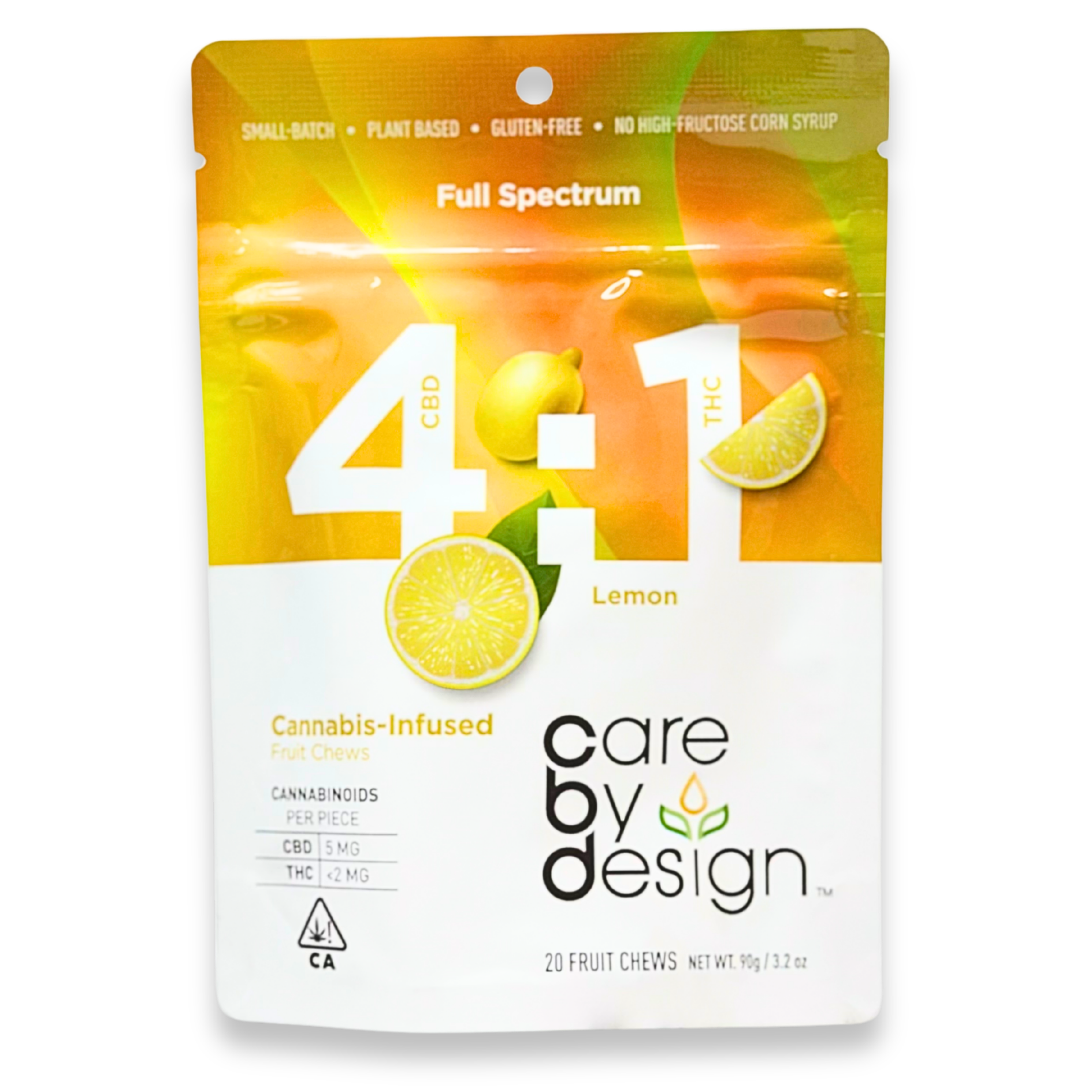 Care By Design - CBD/THC 4:1 Lemon - Gummies - 20pk