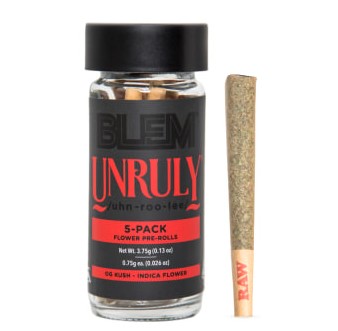 Preroll: Unruly OG (5 pack)