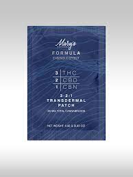 Blue 3:2:1 Formula Patch Marys Medicinals