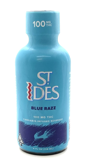 4OZ Blue Razz shot - St. Ides