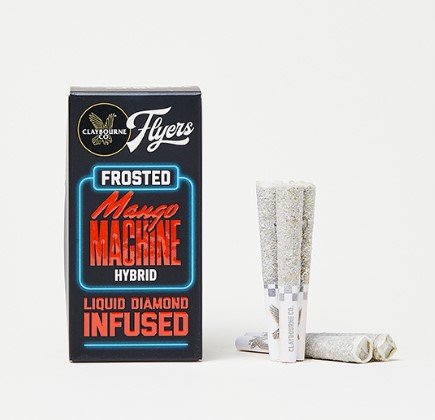 Preroll: Mango Machine (Frosted Diamonds 5-Pack)