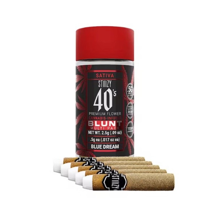 STIIIZY - 40's Mini Blunt - Blue Dream - (5pk) - 2.5 Grams