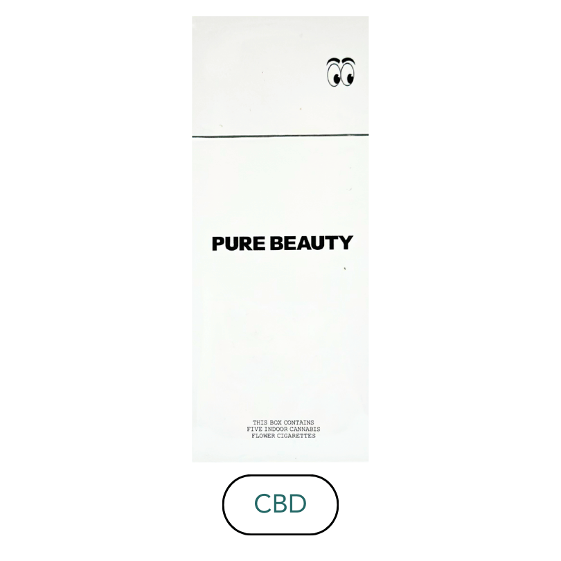 Pure Beauty - 1:1 THC:CBD Cigs - Preroll Pack - 5pk - 3.5g