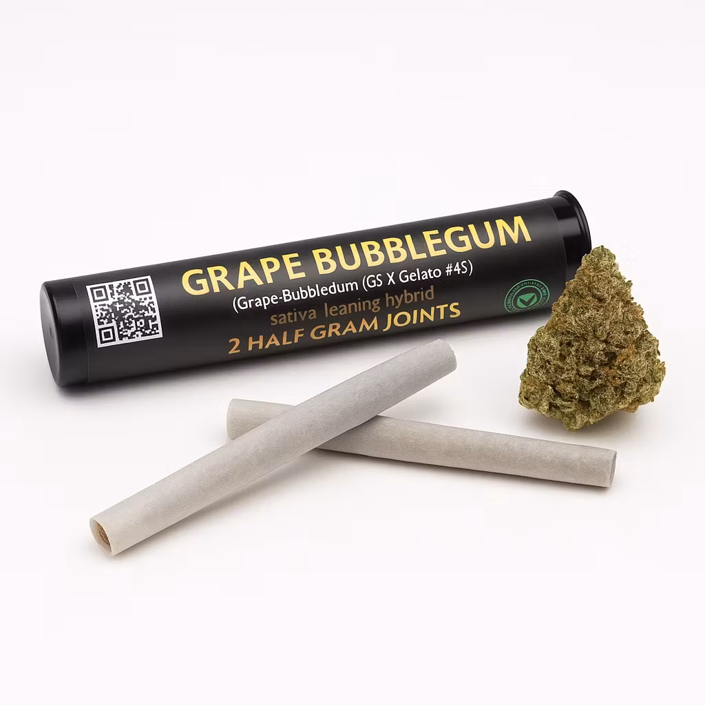 Grape Bubblegum .5g Prerolls 2 Pack | Alchemy Pure