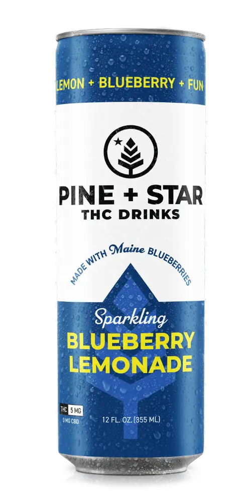 Sparkling Blueberry Lemonade | Pine + Star | 5mg