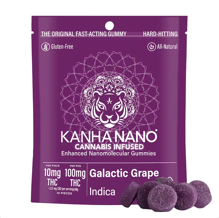Edible: Galactic Grape (Nano Gummy) - 100mg