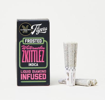 Preroll: Watermelon Zkittlez (Frosted Diamonds 5-Pack)