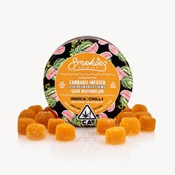 Smokiez - Live Resin - Sour Watermelon - Gummies - 20pk - 100mg