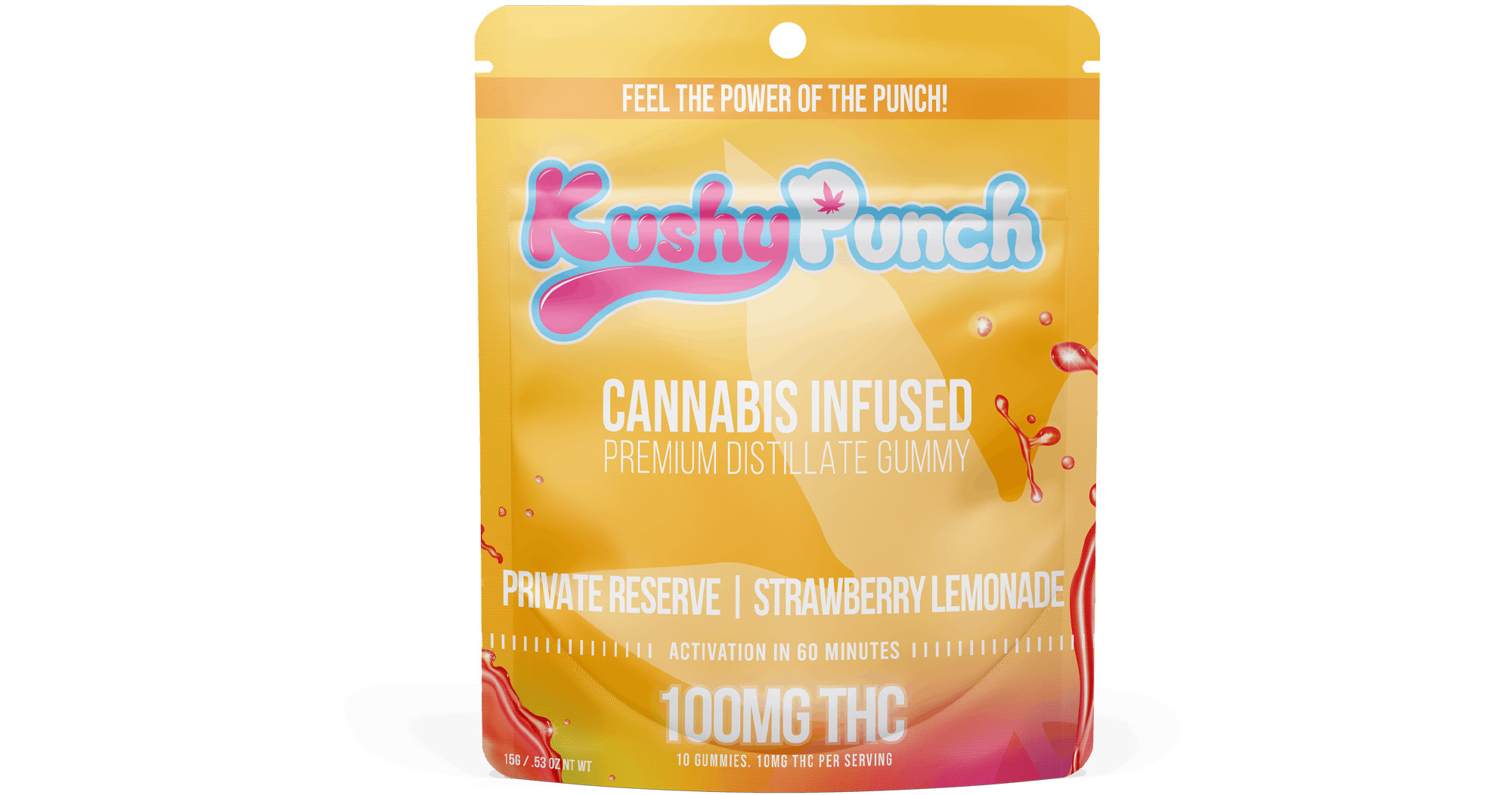 Kushy Punch Original Strawberry Lemonade Private Reserve Gummy