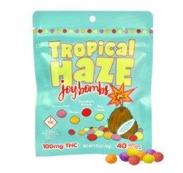 Joybombs Tropical Haze 100mg 40pk (V/GF)