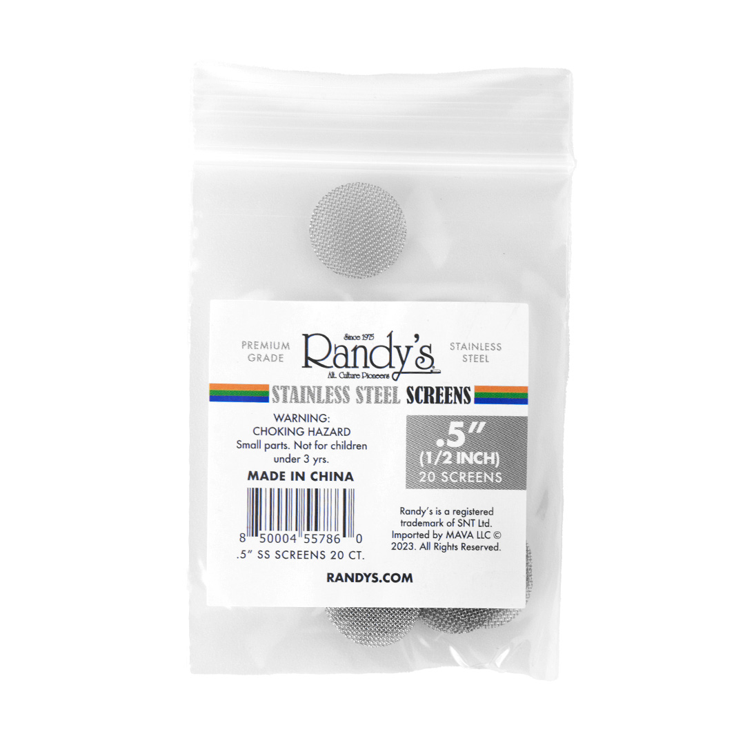 0.5" PIPE SCREENS (20PK) - RANDYS