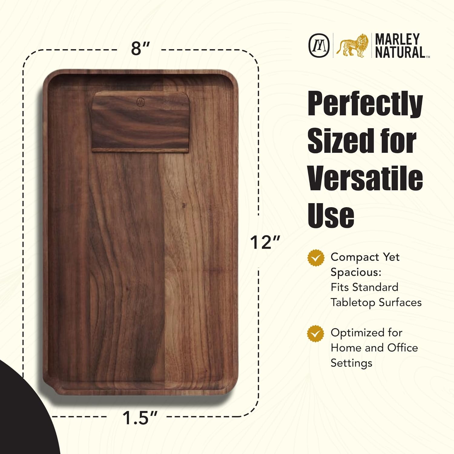 Marley - Rolling Tray - Large