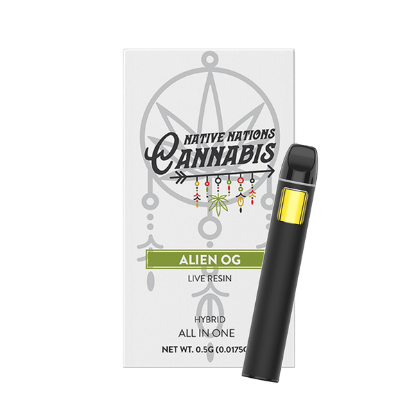Alien OG .5g AIO | Native Nations Cannabis
