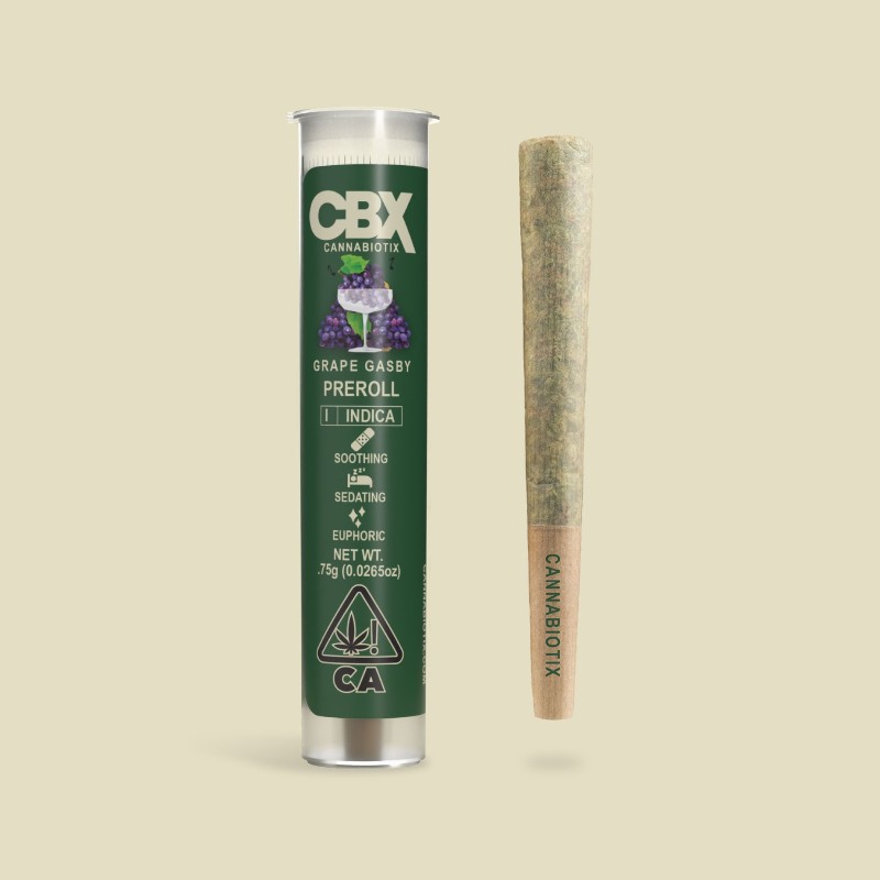 Cannabiotix Grape Gasby (I) Preroll .75g