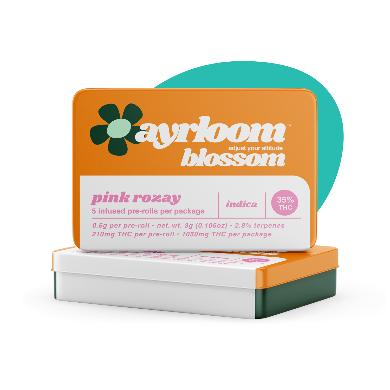 Ayrloom | Pink Rozay 5pk | 3g