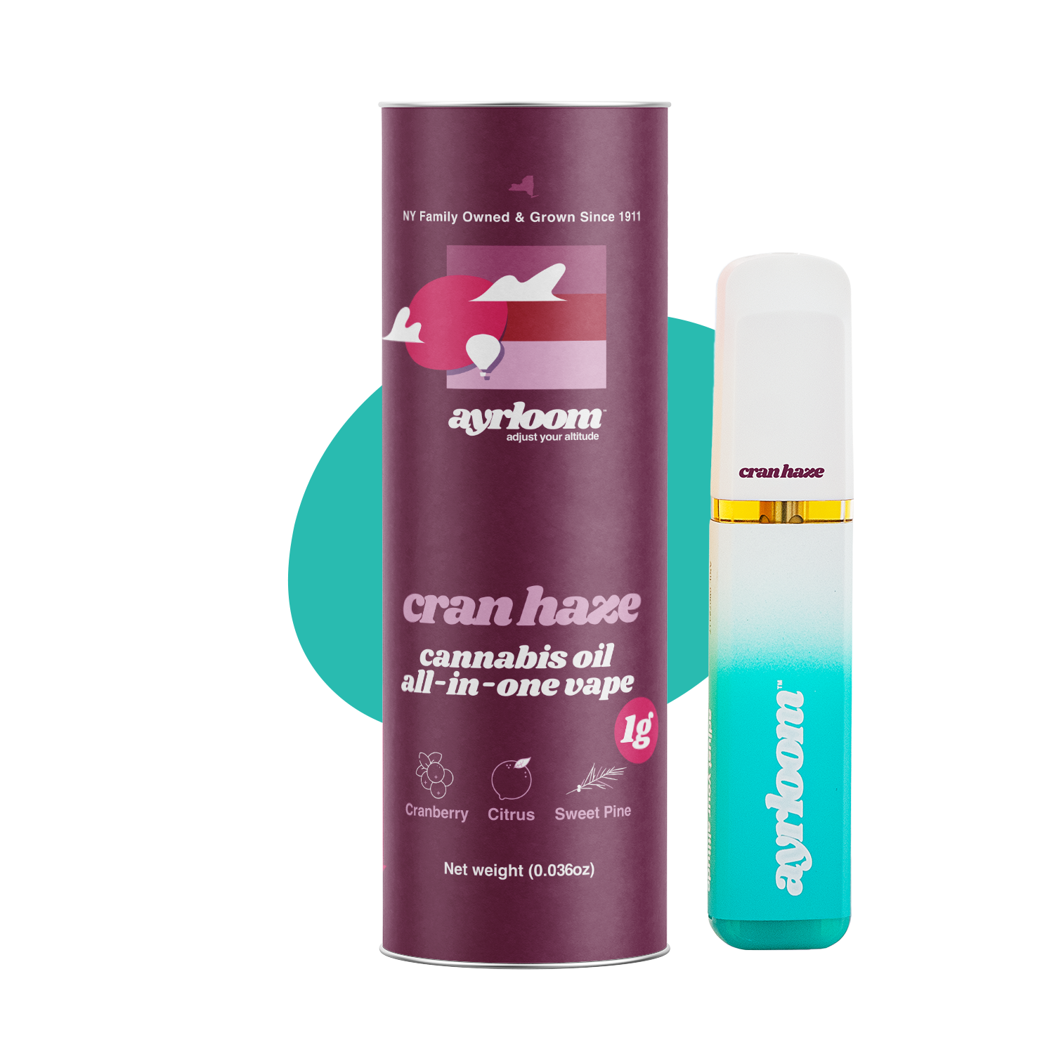 Ayrloom | Cran Haze | 1g AIO