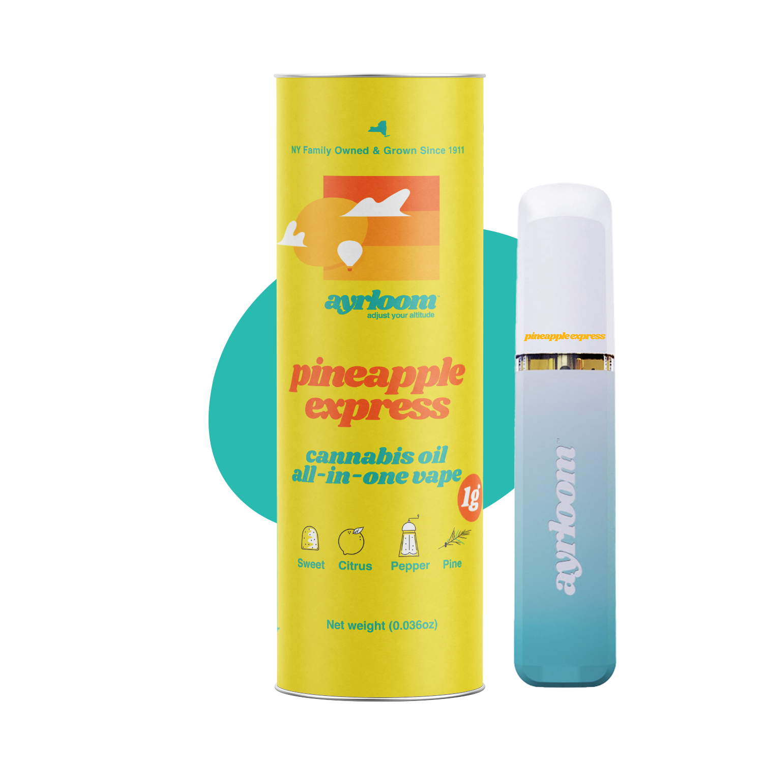 Ayrloom | Pineapple | 1g AIO