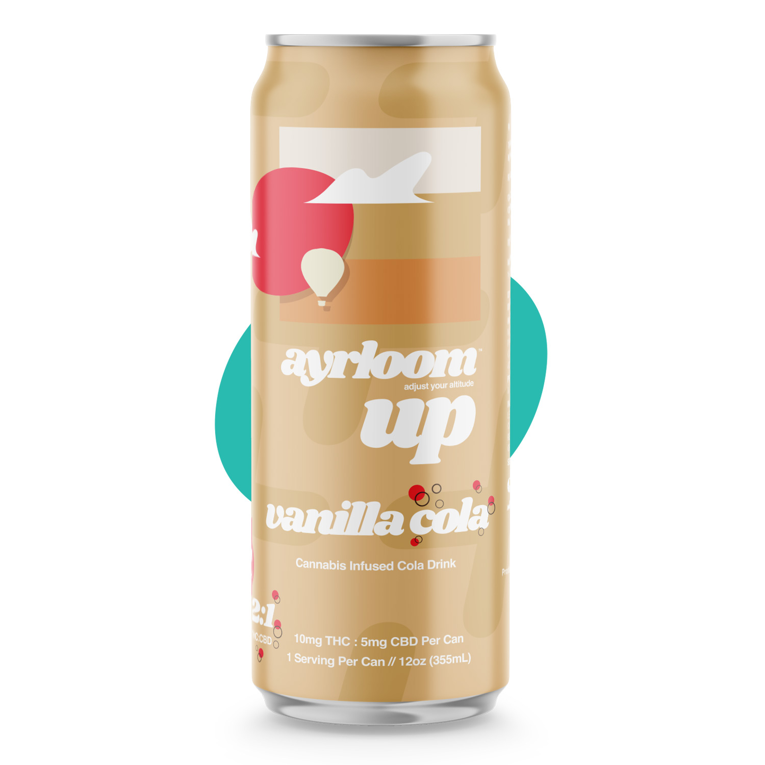 Vanilla Cola 10mg 2:1 Infused Beverage | ayrloom