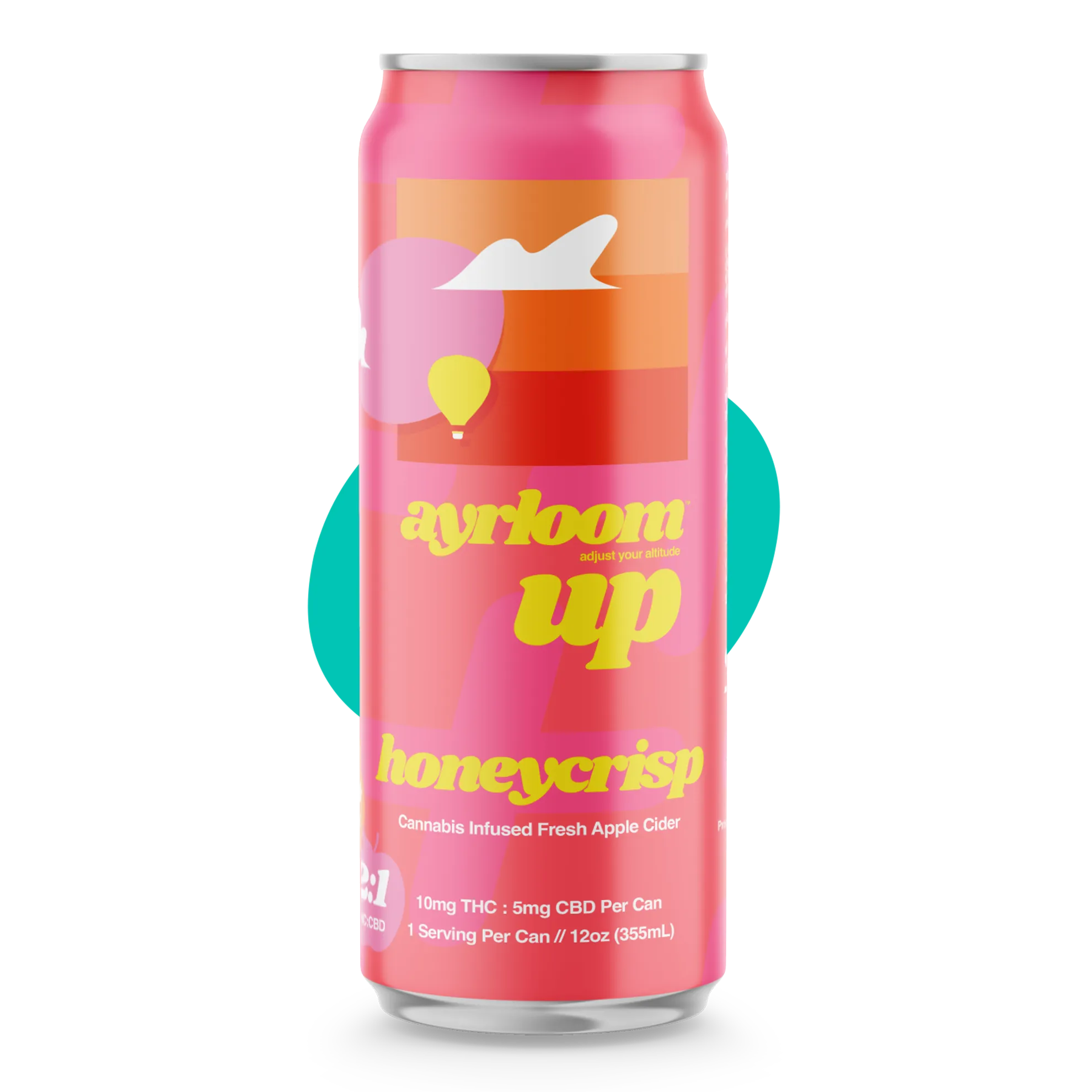 Ayrloom UP | Honeycrisp Cider 2:1 (THC:CBD) Single Can