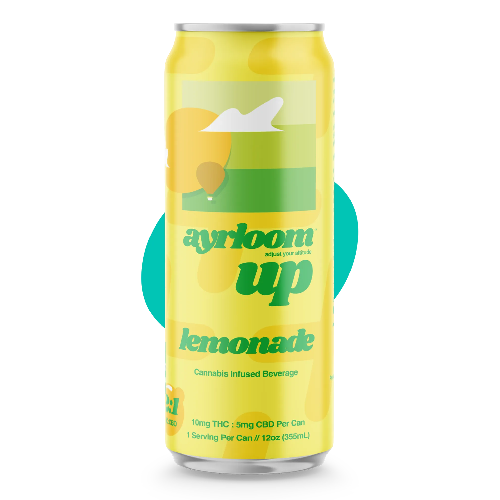 Ayrloom UP | Lemonade 2:1 (THC:CBD) Single Can