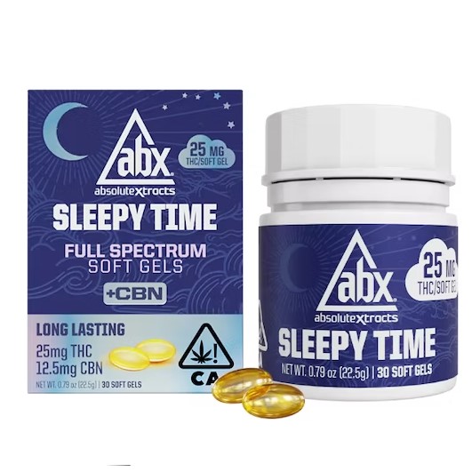 Sleepytime CBN 25mg (30 Capsules) - 750mg