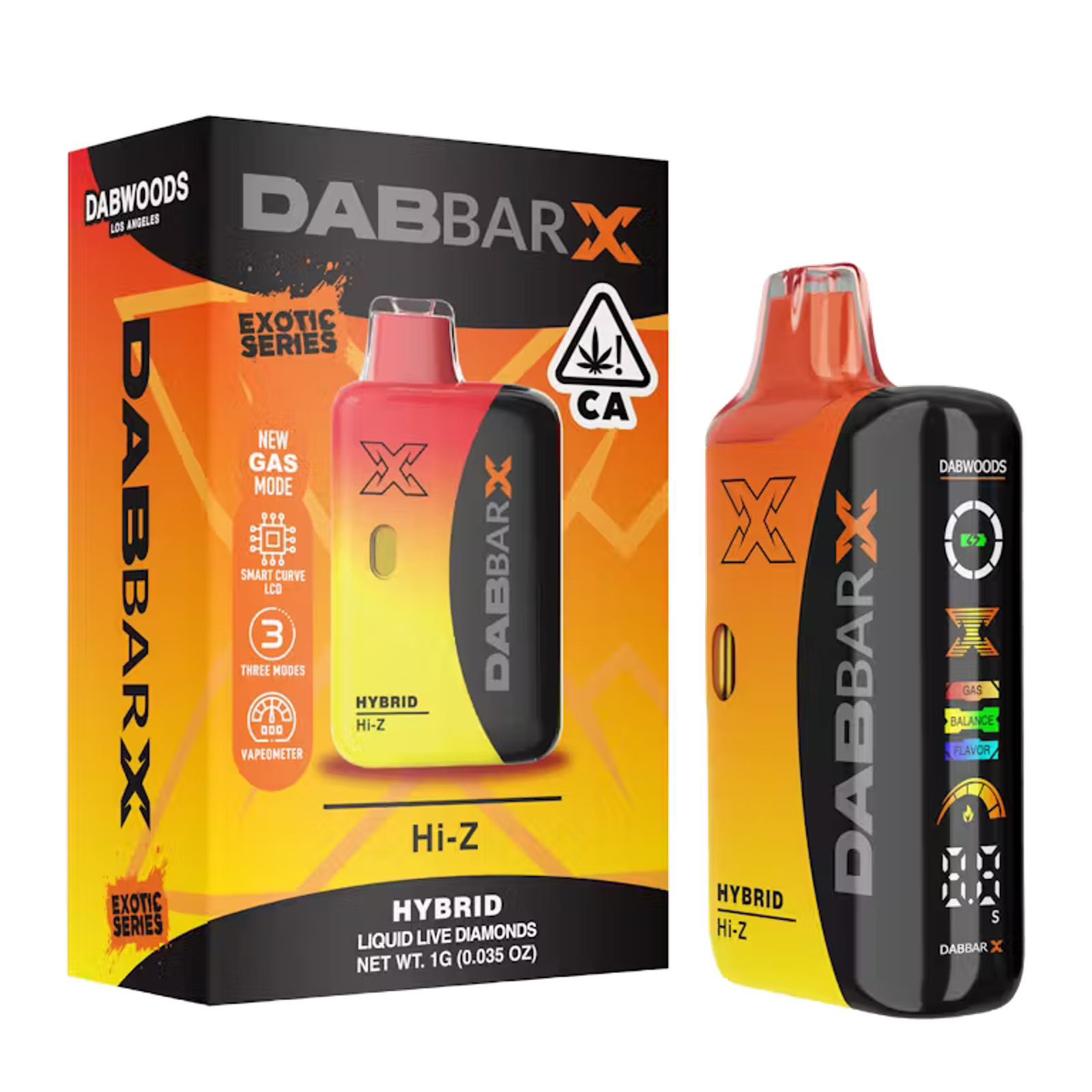 Hi-Z | DABBAR X Exotic Series | Liquid Diamond All-In-One | 1g