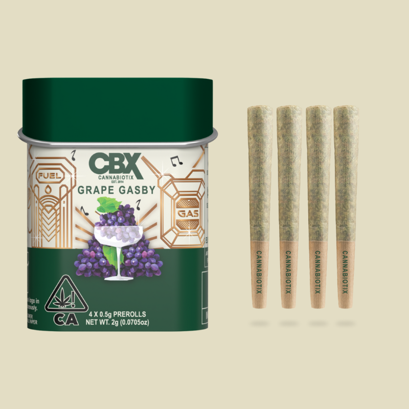 Cannabiotix Grape Gasby (I) Preroll 4pk 2g