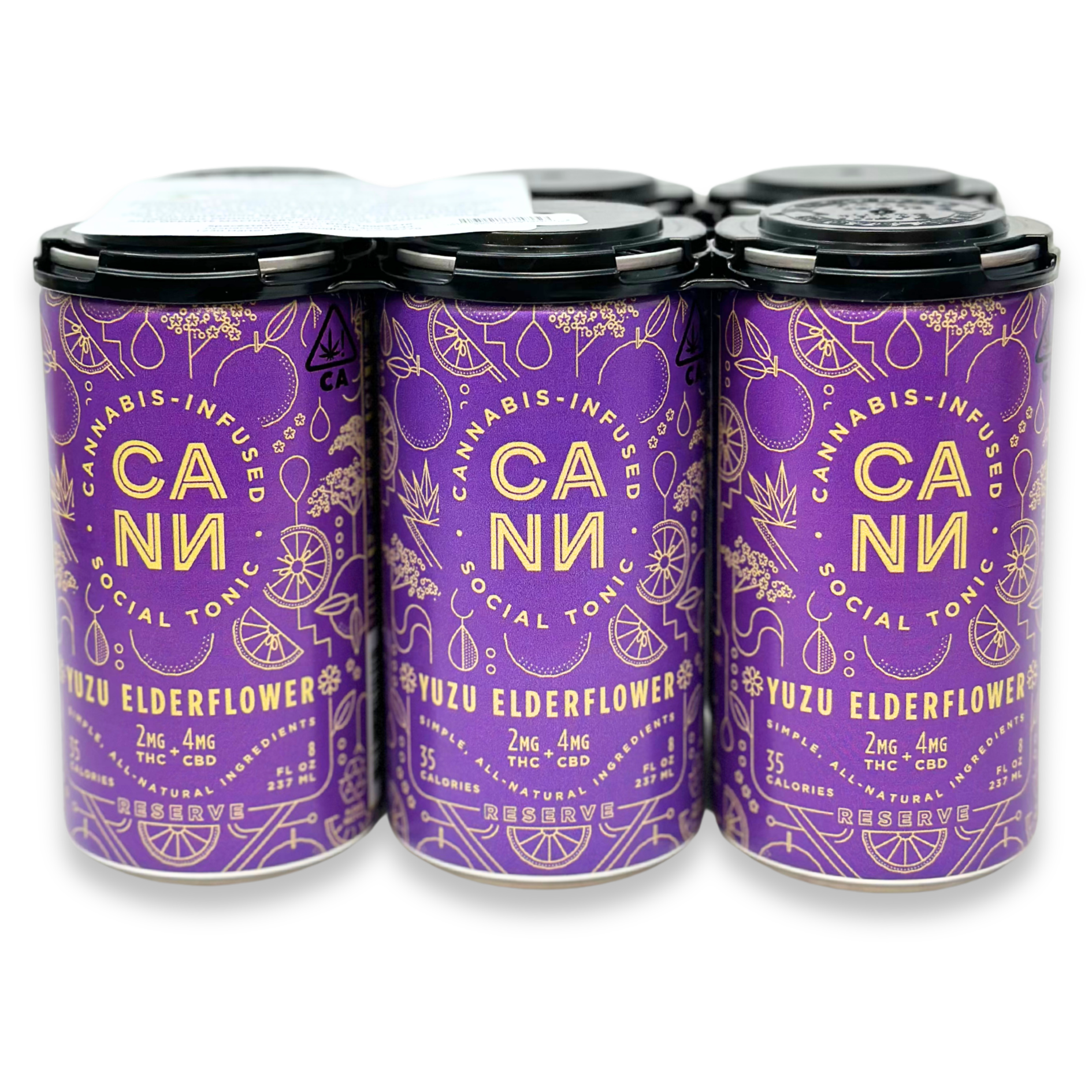 CANN - Yuzu Elderflower - 2mg - Drinks - 6pk