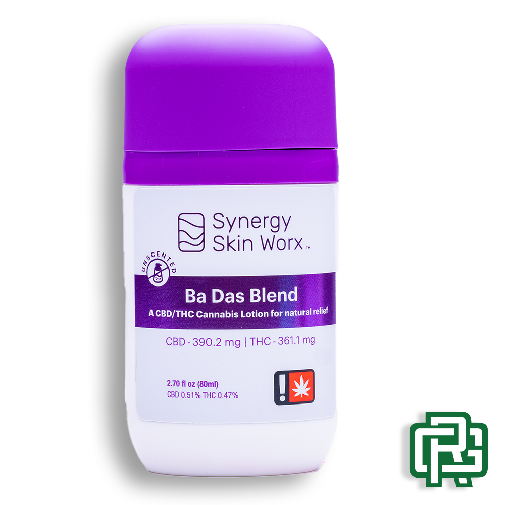 Ba Das Blend Unscented Transdermal Lotion | 2.7oz 750mg 1:1 (THC:CBD)