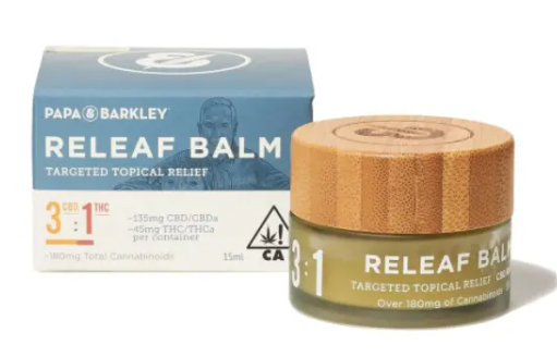 PAPA & BARKLEY: CBD Rich Releaf Balm 3:1 (CBD/THC) 15ml