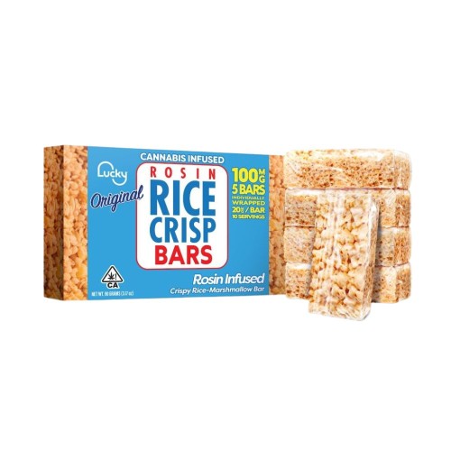 LUCKY - Original Crispy Rice Bar - 100mg - Edible