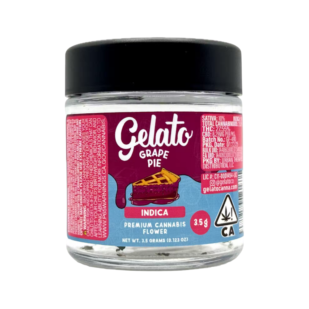 Gelato Canna: Grape Pie