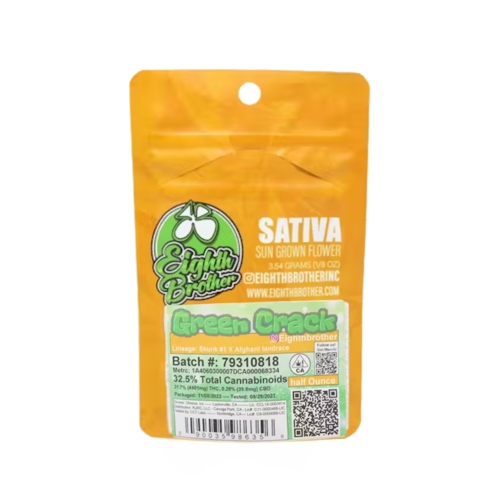 GREEN CRACK 3.5G - EIGHTH BROTHER