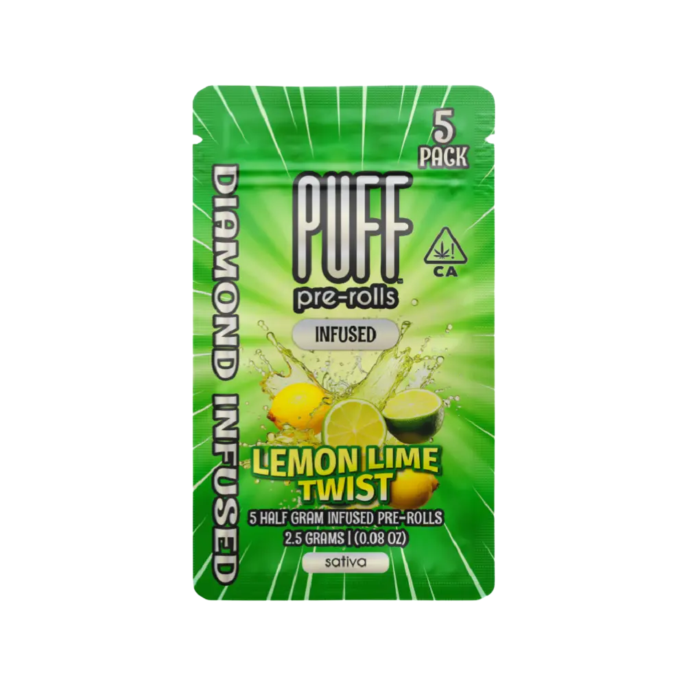 DIAMOND 5 PACK - LEMON LIME TWIST .5G - PUFF