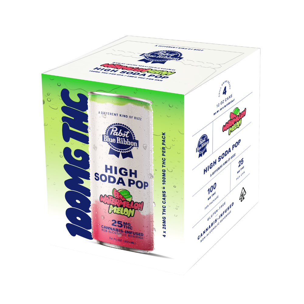 WATERMELON MELON SELTZER (4PK) - PABST BLUE RIBBON