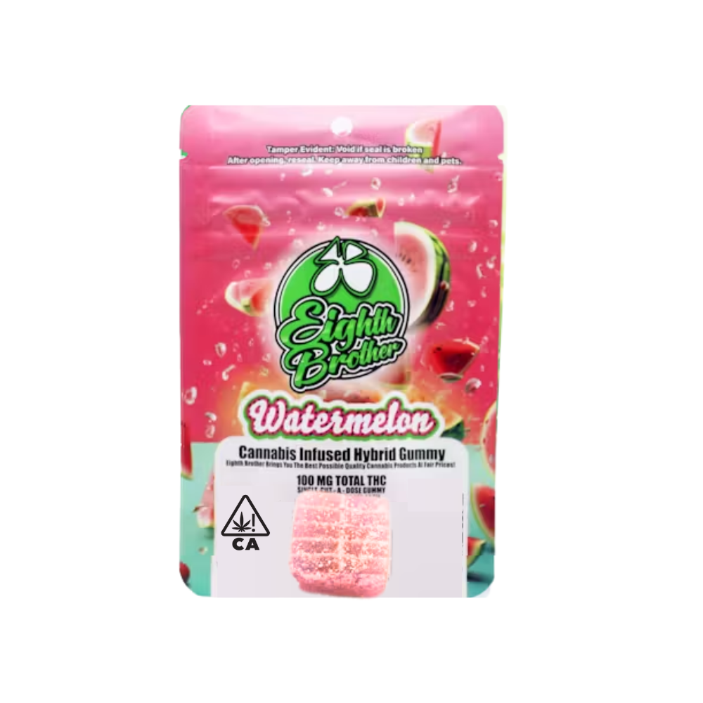 WATERMELON SINGLE GUMMY 100MG - EIGHTH BROTHER
