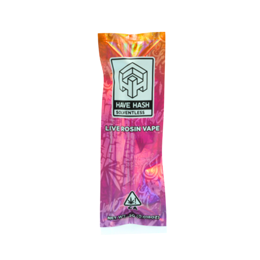 HONEY BANANA LIVE ROSIN SOLVENTLESS ALL I ONE DISPOSABLE 0.5G - HAVE HASH