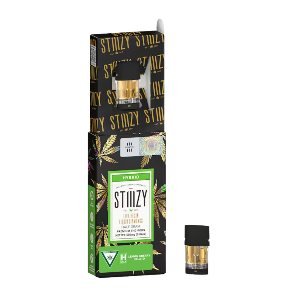 LEMON CHERRY GELATO LIVE RESIN LIQUID DIAMONDS POD 0.5G - STIIIZY